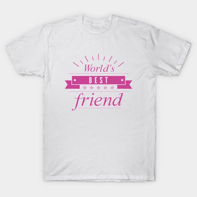 World's Best Friend T-Shirt by VectorPlanet